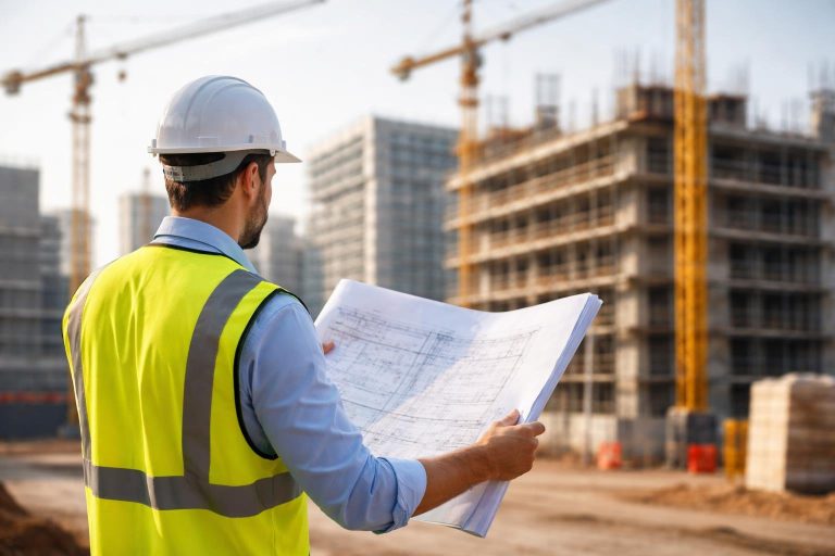 architecte-plans-chantier-batiments-grues