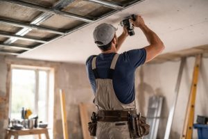 Schéma de Pose Placo Plafond sur Rail : les Étapes Illustrées
