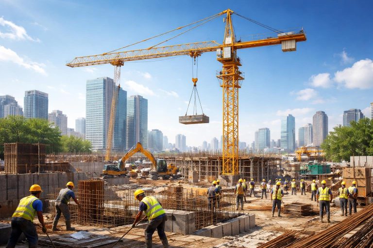 chantier-grue-ouvriers-ciel-degage